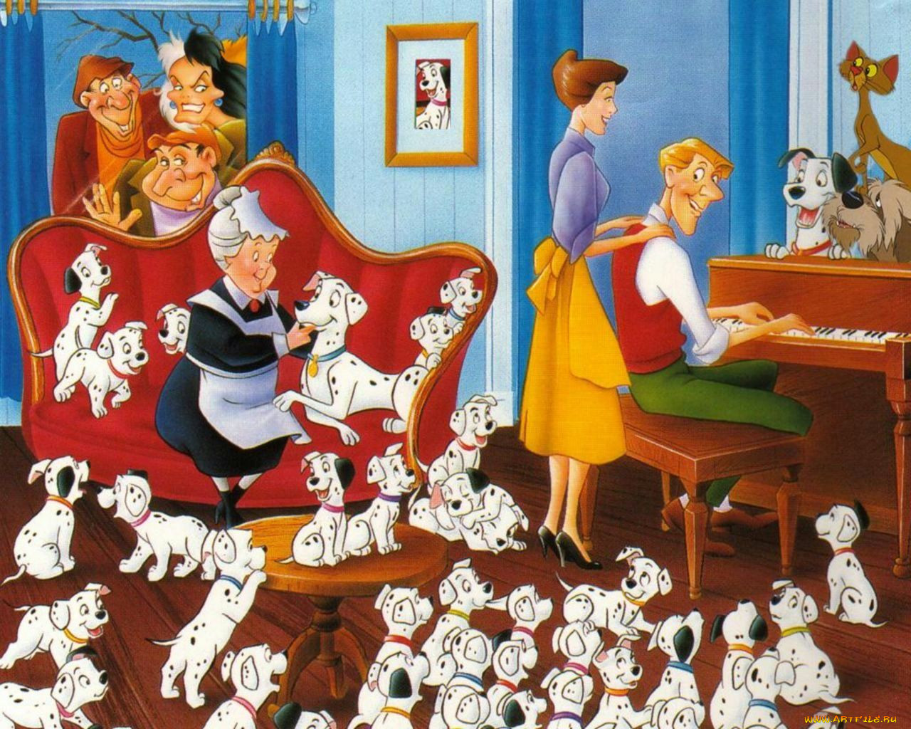 , 101, dalmatians